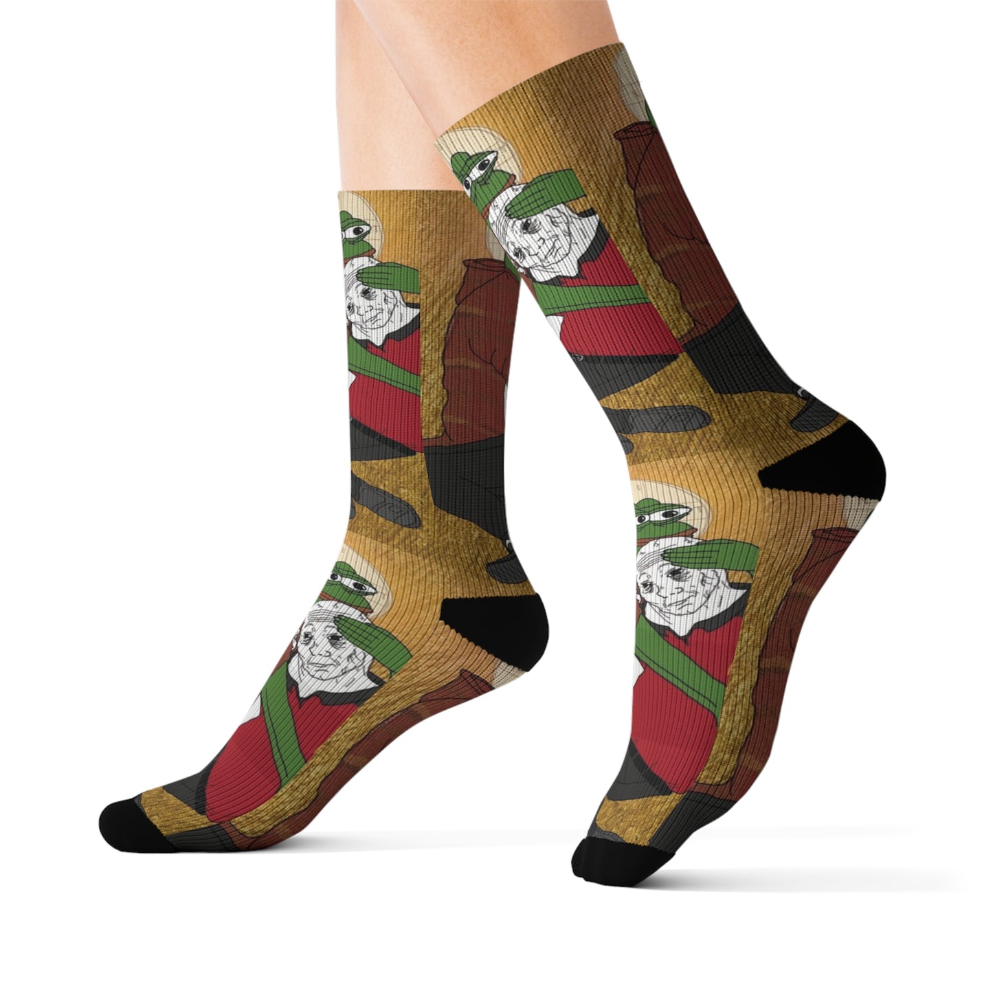 Down Bad Degen Socks